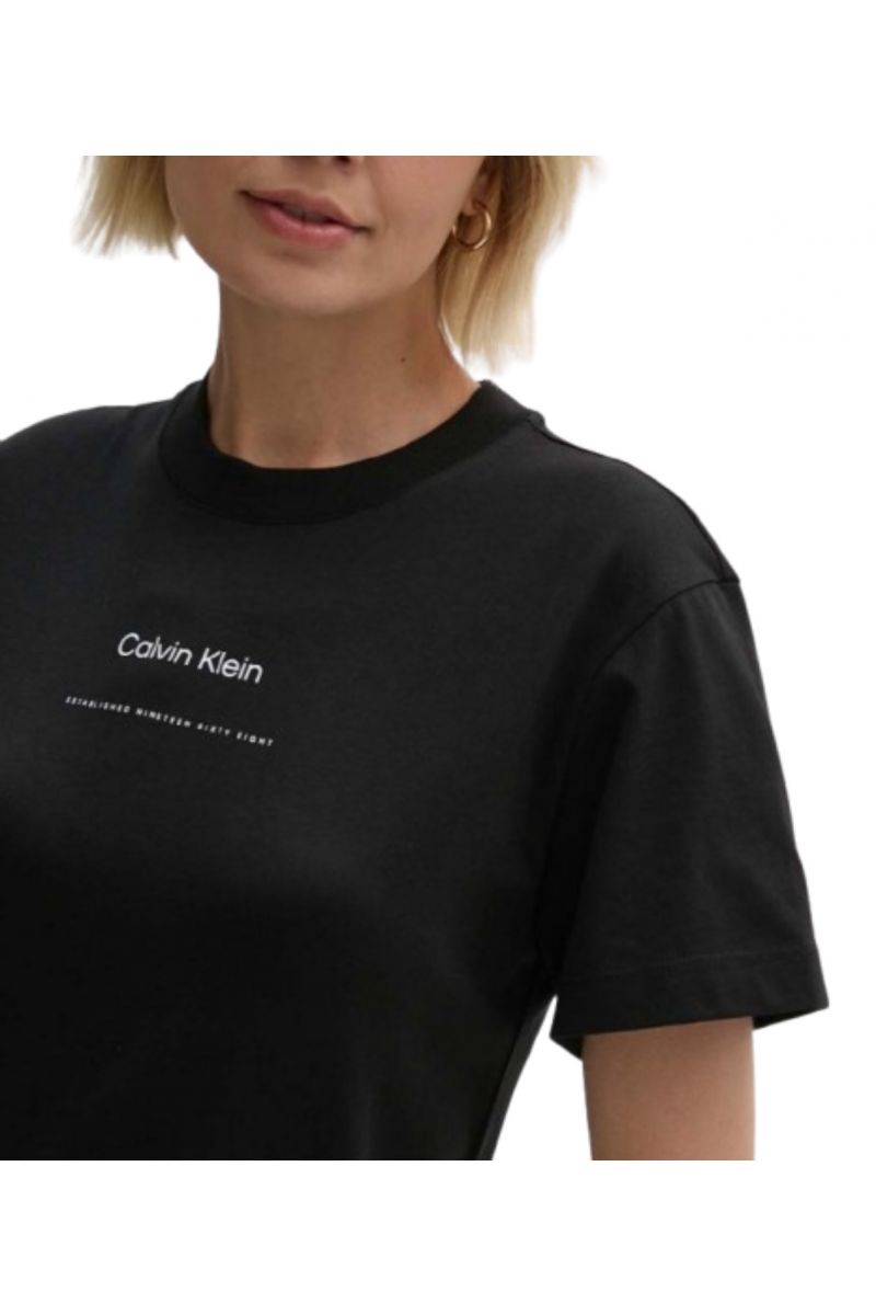 CALVIN KLEIN MULTI LOGO REGULAR T-SHIRT BEH