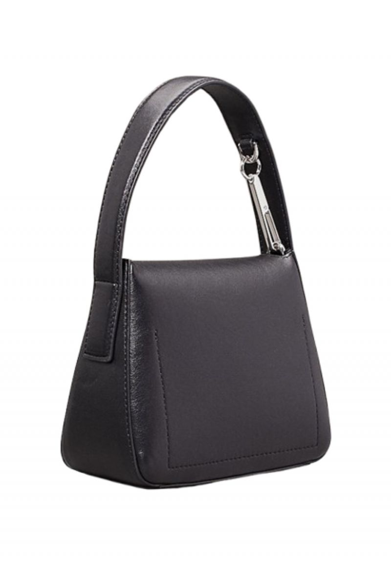 CALVIN KLEIN SOFT SCULPT MINI BAG BLACK BEH