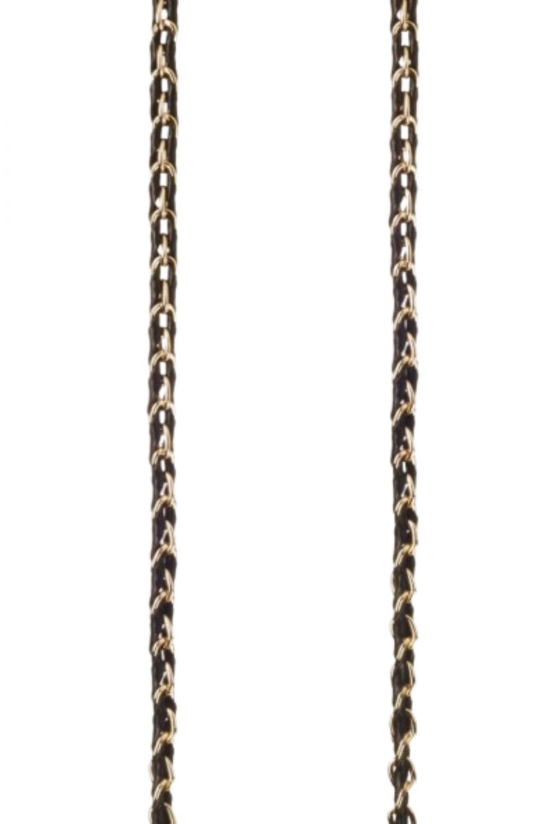 LA COQUE FRANCAISE - CHAIN LONG LOU BLACK & GOLD