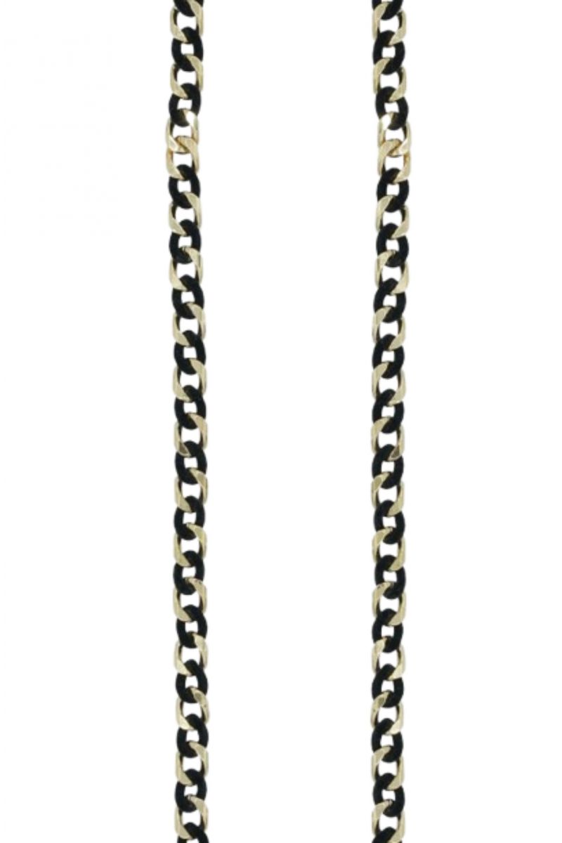 LA COQUE FRANCAISE - CHAIN LONG SONA BLACK-GOLD