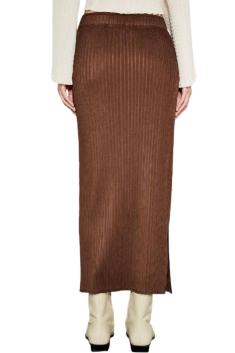 MEIMEIJ SKIRT M4IGG4 BROWN