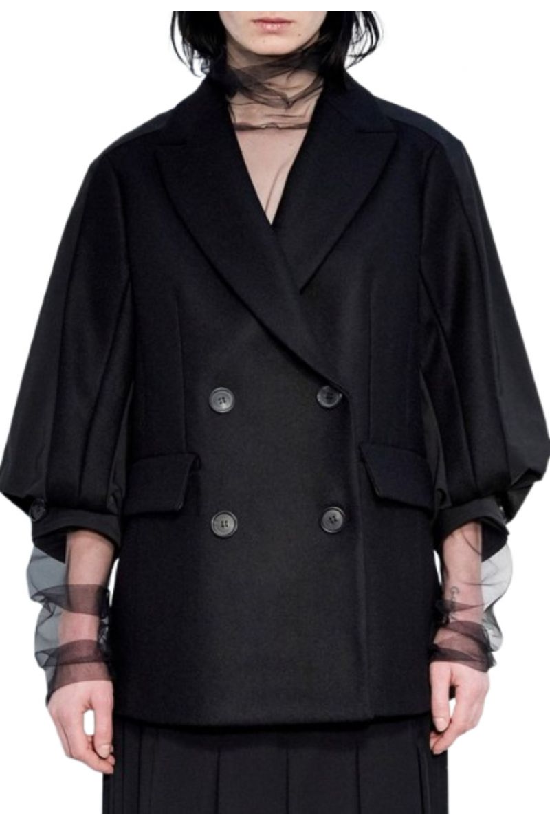 MEIMEIJ COAT M4IL01 BLACK