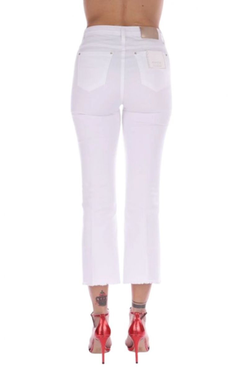 KOCCA DALEVI BIANCO PANT 97% COT. 3% ELAST. - 357880