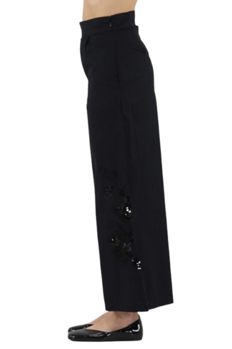 KOCCA ESTEFAN NERO PANT 100%COT - 357763