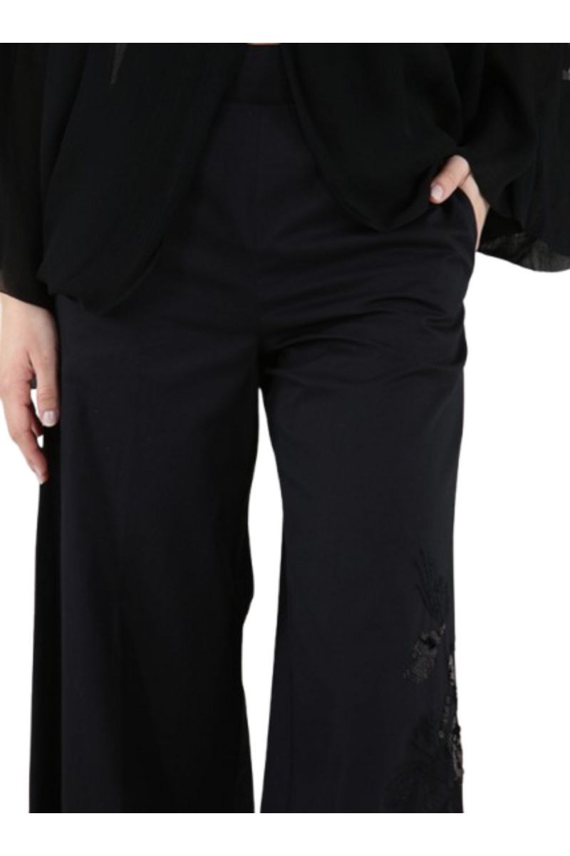 KOCCA ESTEFAN NERO PANT 100%COT - 357763