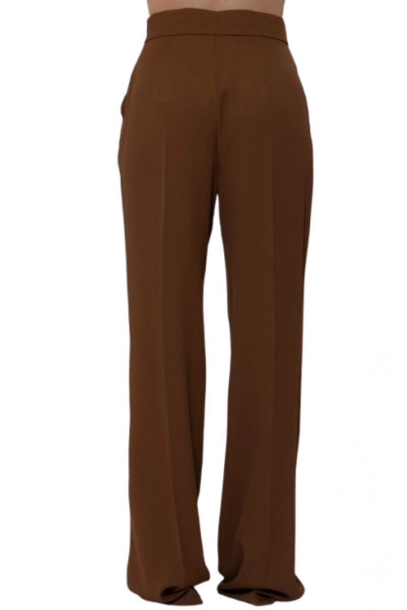 KOCCA VINA MARRONE PANT 95%POL,5%ELAST. - 357877