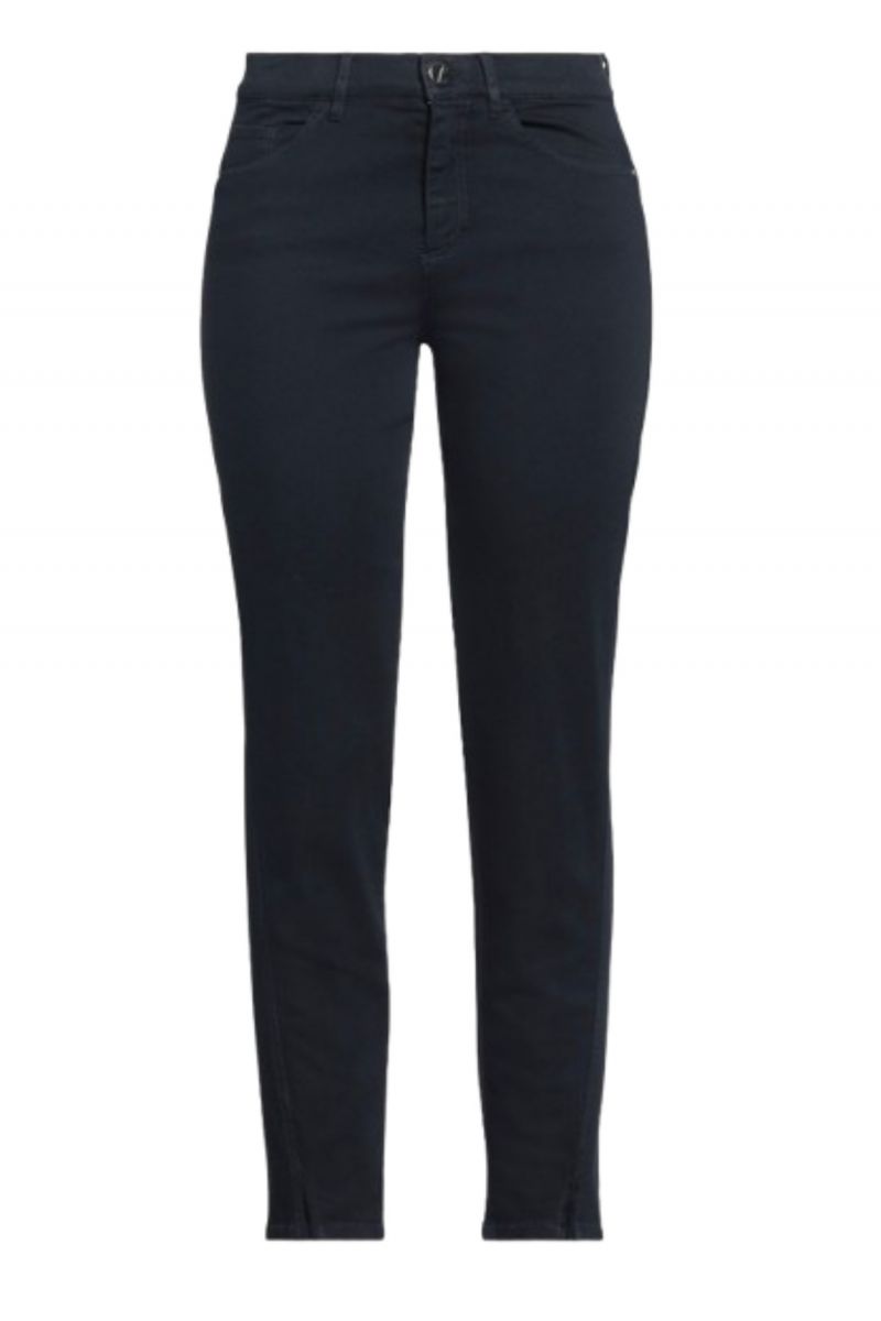 DIANA GALLESI PANTS MADE OF COTTON AND SMOOTH TEXTURE BLACK