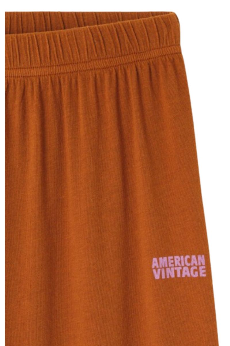 AMERICAN VINTAGE PANTS PYM05A_BROWN - 357638