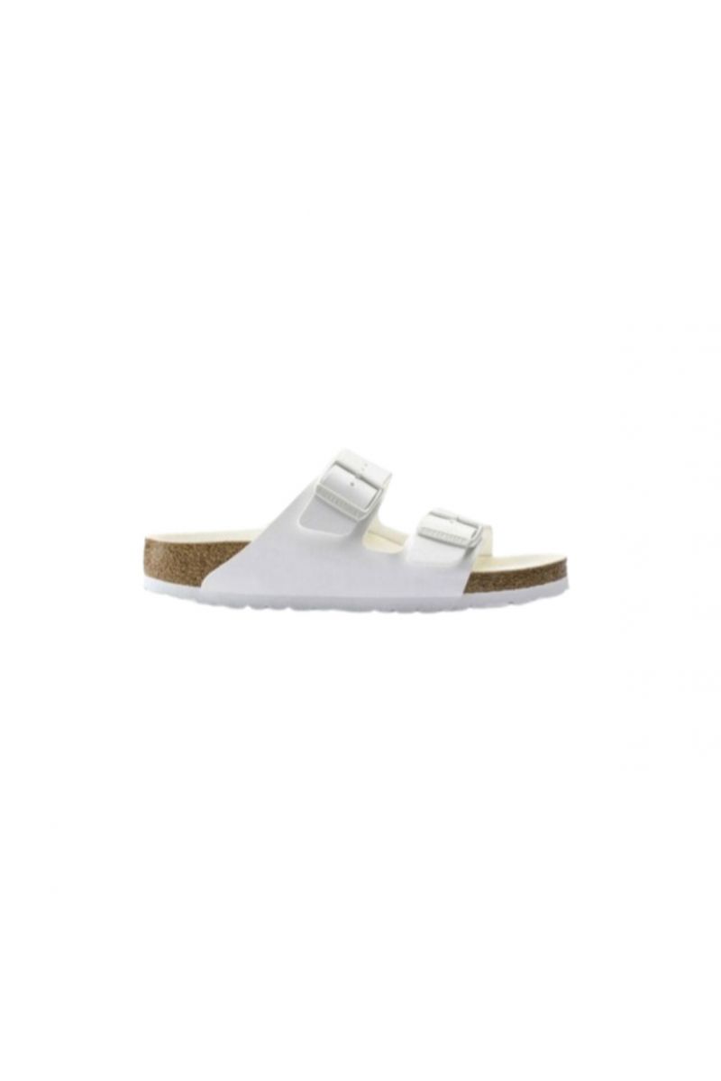 BIRKENSTOCK SYNTHETICS ARIZONA BF TRIPLES WHITE NARROW SEASONAL UNISEX