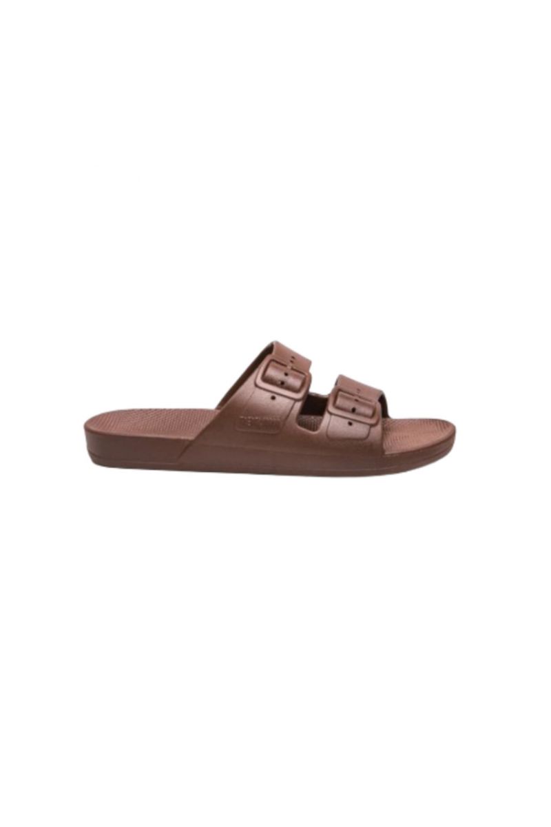 FREEDOM MOSES - CHOCO BASIC SLIPPERS