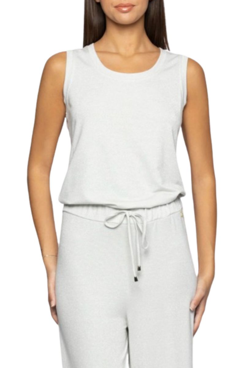 KOCCA RANDY GRIGIO PERLA TANK TOP ITALY