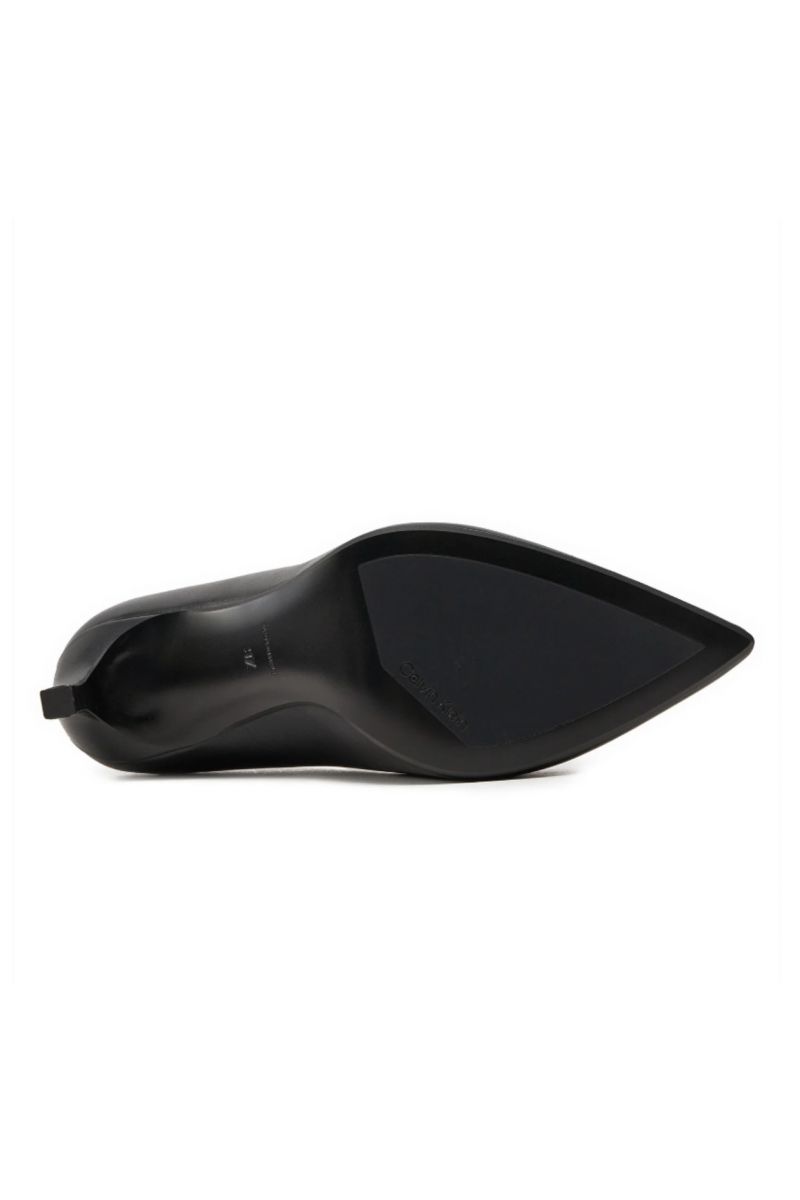 CALVIN KLEIN HEEL PUMP 90 LTH BLACK BEH