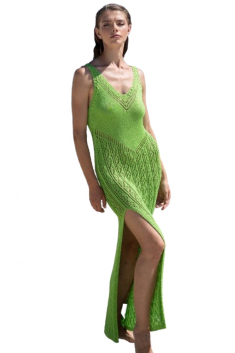 PORTAMI VIA - DRESS GREEN