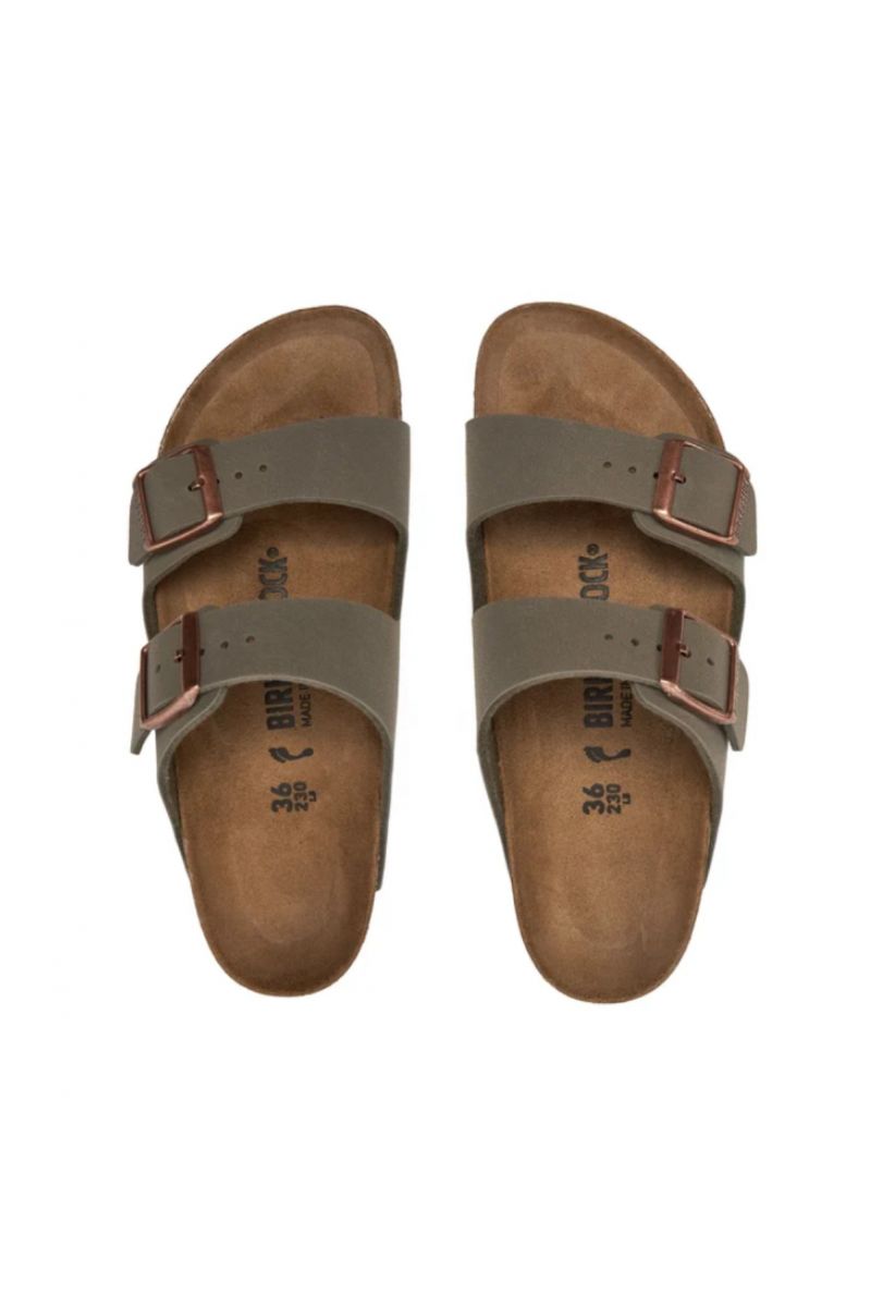 BIRKENSTOCK SYNTHETICS ARIZONA BFBC STONE NARROW CORE ESSENTIAL UNISEX GERMANY