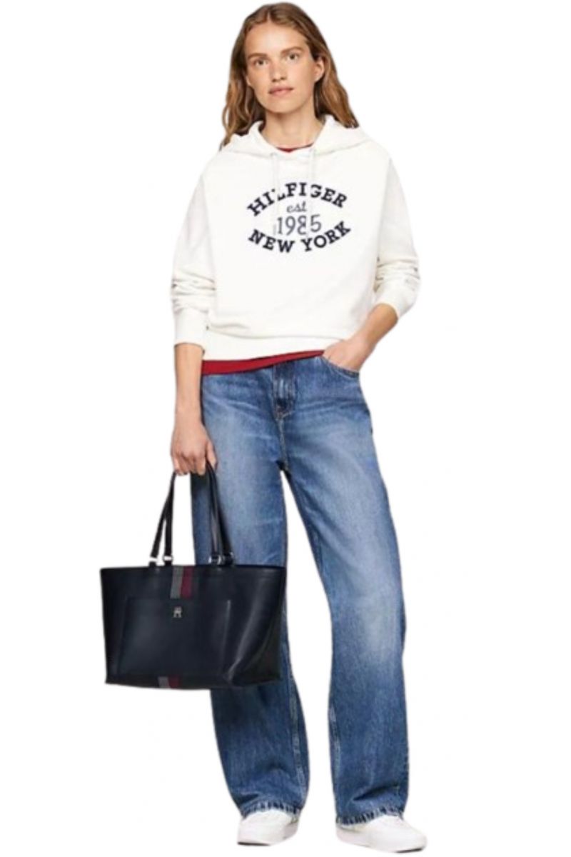 TOMMY HILFIGER DISTINCT TOTE CORP DARK BLUE DW6