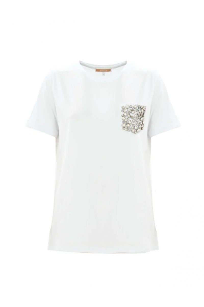 KOCCA - LEOPOLDA T-SHIRT BIANCO