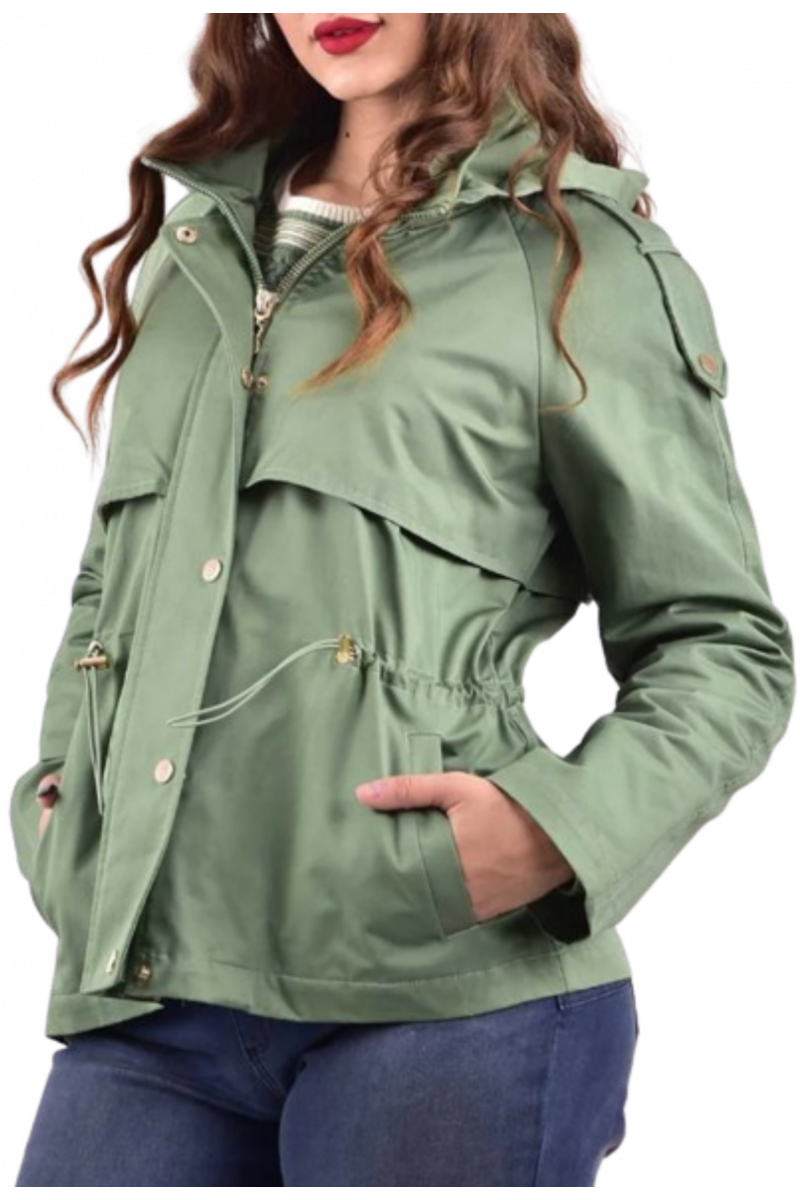 DIANA GALLESI - JACKET GREEN