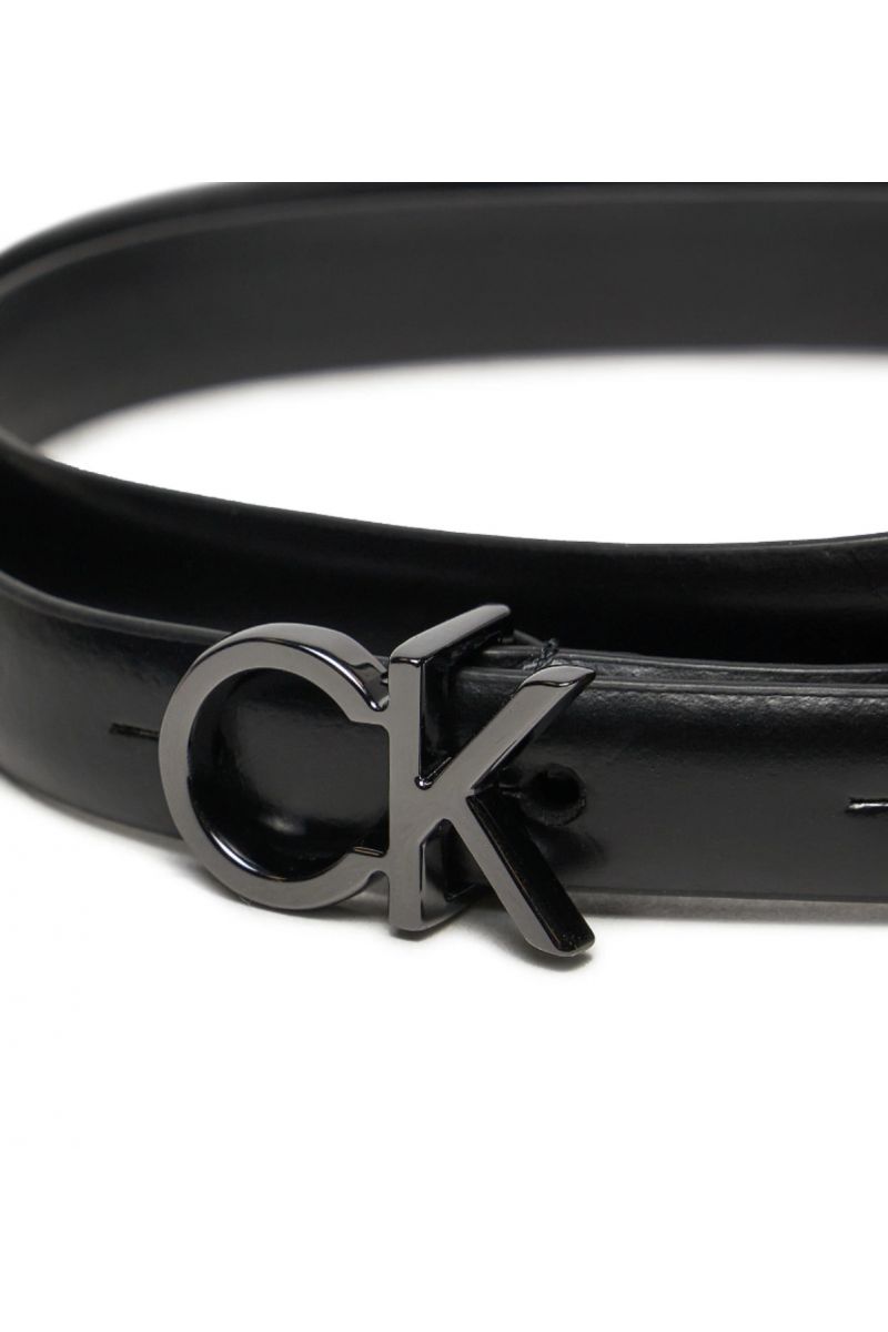 CALVIN KLEIN CK THIN BELT 1.5CM BLACK