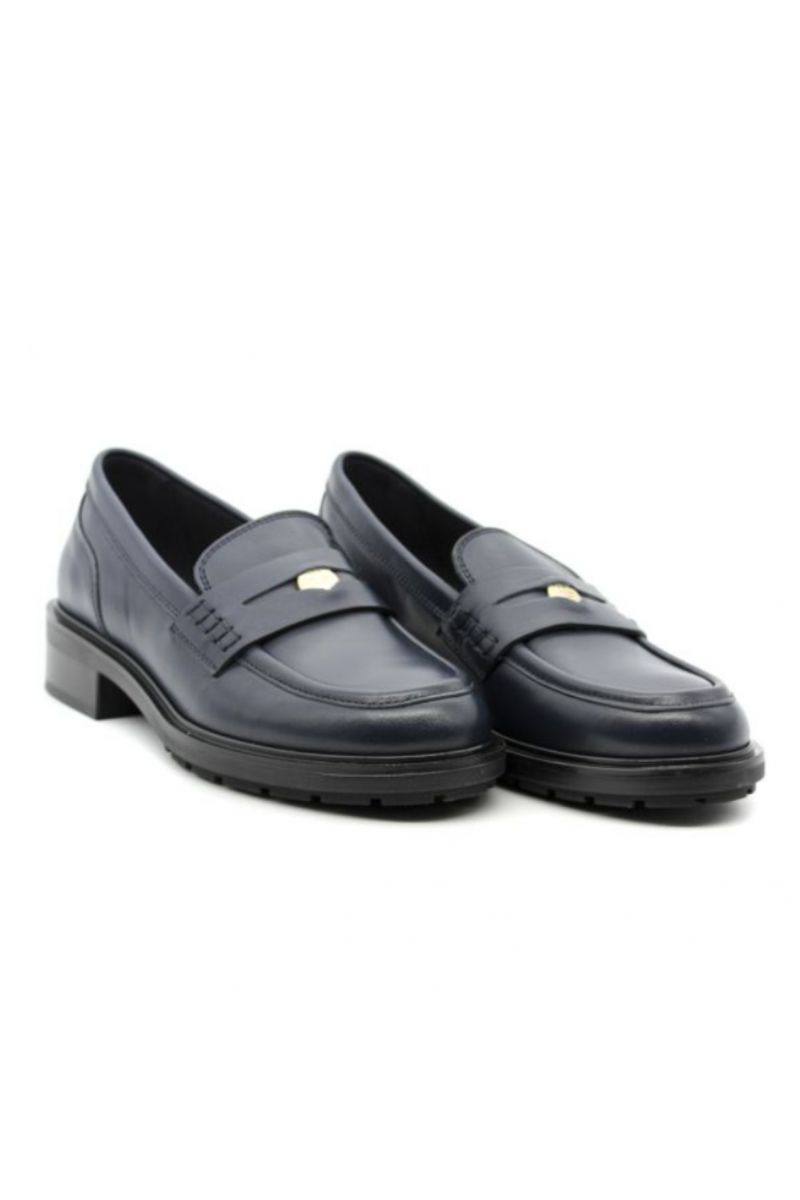 TOMMY HILFIGER TH PENNY LOAFER SPACE BLUE