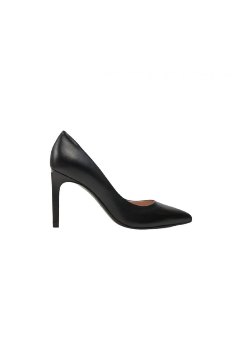 CALVIN KLEIN HEEL PUMP 90 LTH BLACK BEH