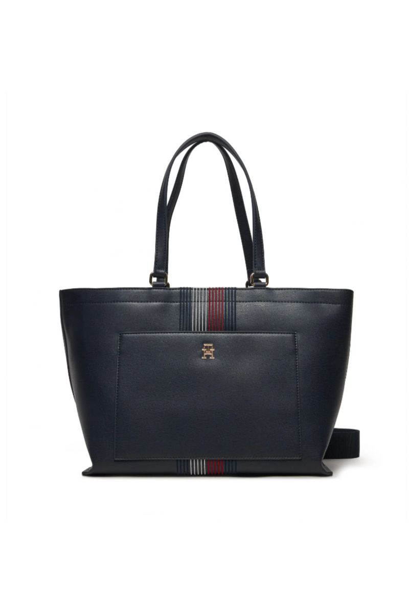 TOMMY HILFIGER DISTINCT TOTE CORP DARK BLUE DW6