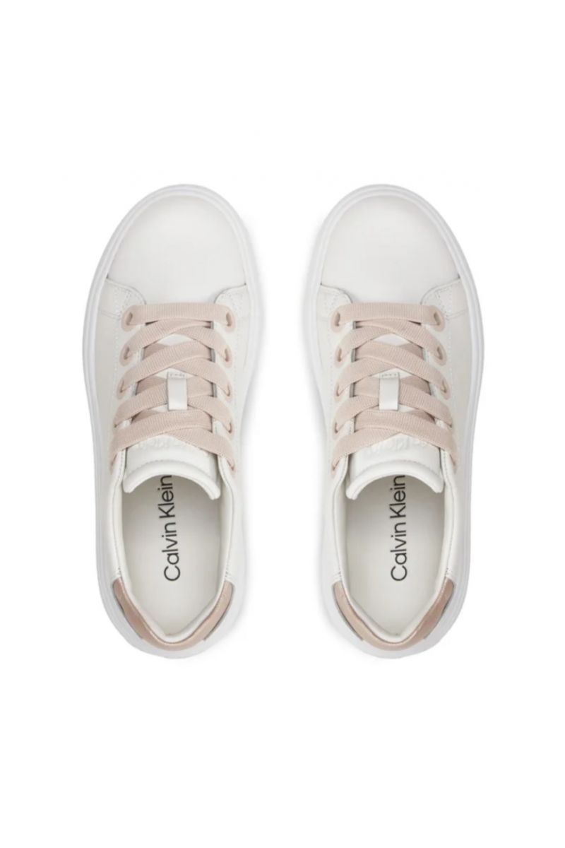 CALVIN KLEIN CUPSOLE KACE UP LTH WHITE/CRYSTAL GREY 0K5