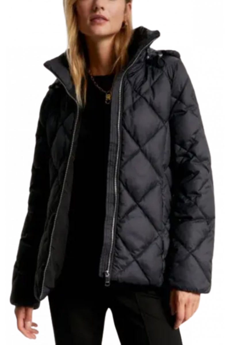 TOMMY HILFIGER - ELEVATED BELTED QUILTED JACKET