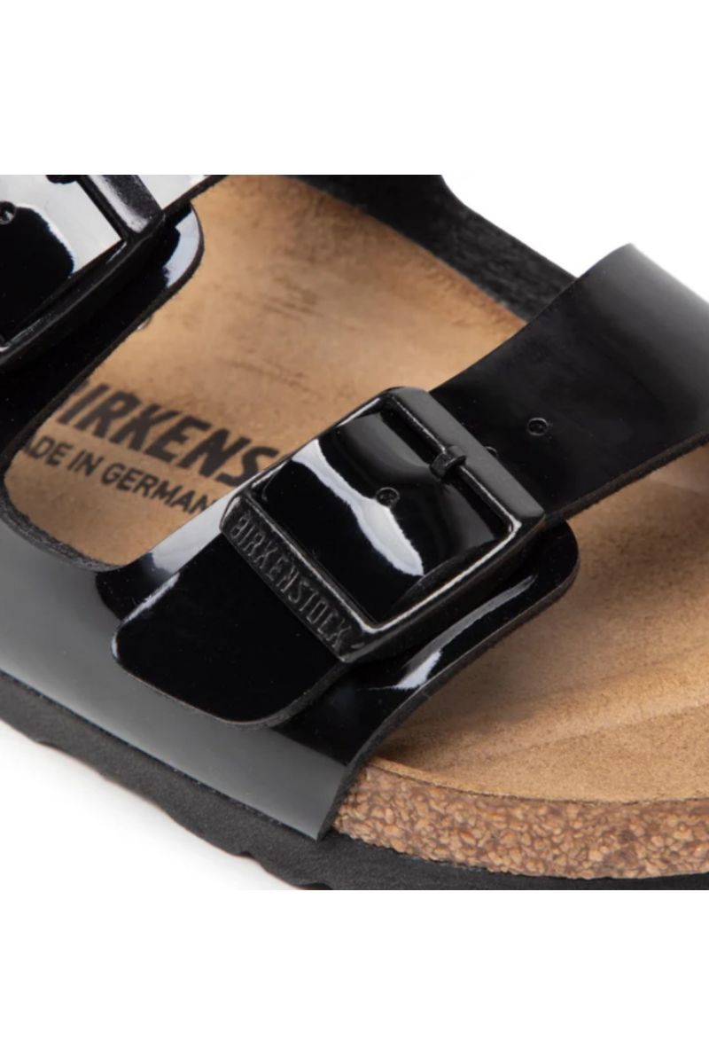 BIRKENSTOCK - SYNTHETICS ARIZONA BF PATENT BLACK NARROW CORE ESSENTIAL CLASSIC