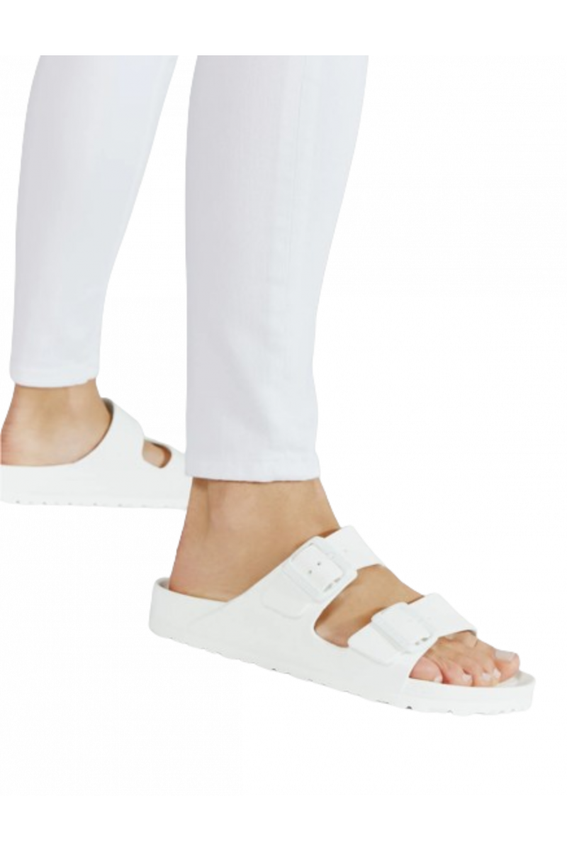 BIRKENSTOCK POOL ARIZONA EVA WHITE NARROW SEASONALACTIVE ADUKTS UNISEX