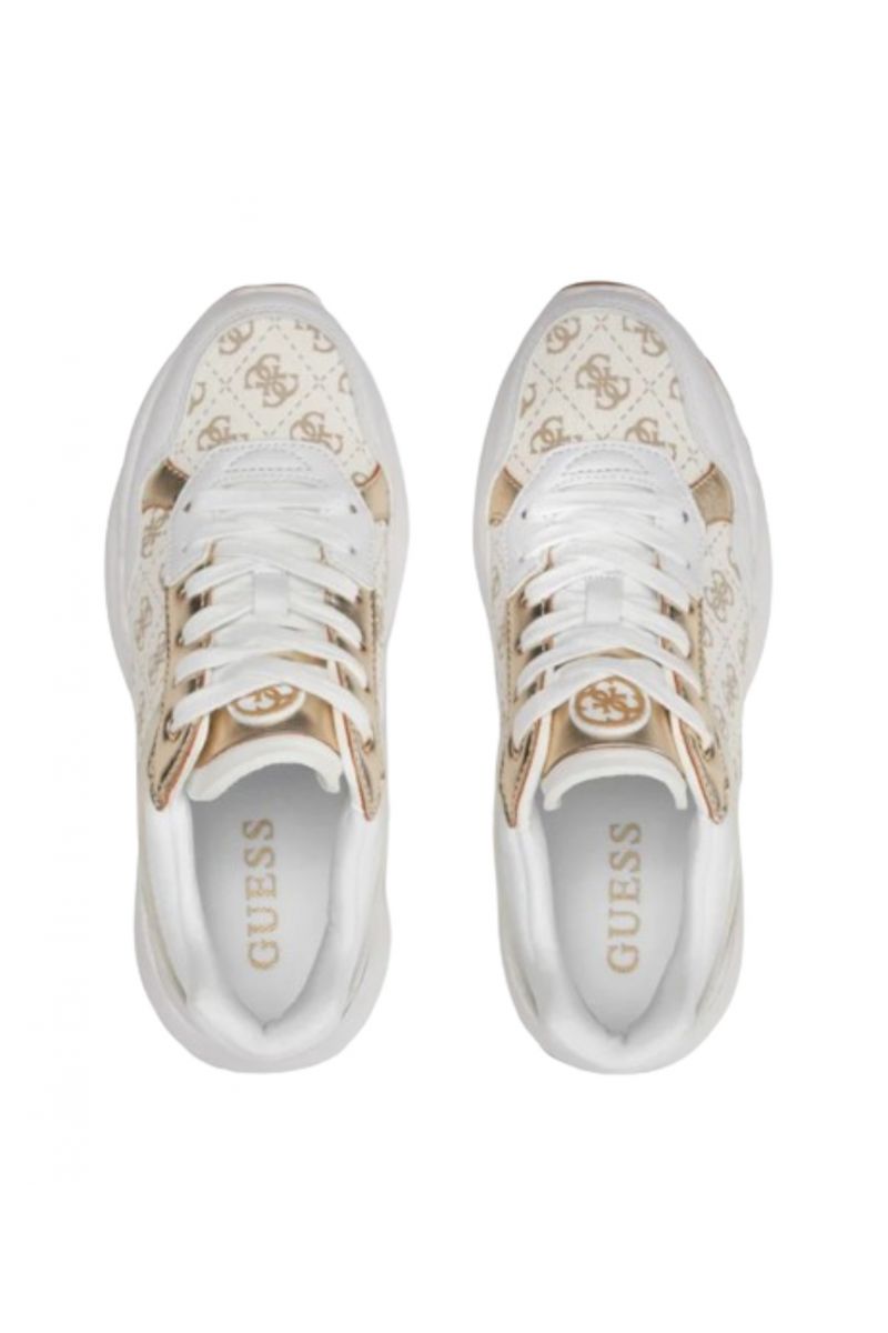 GUESS SAMRA SNEAKER 4G LOGO WHITE