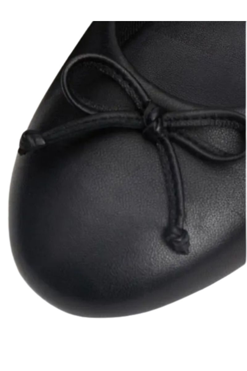 TOMMY HILFIGER ESSENTIAL CHIC BALLERINA BLACK