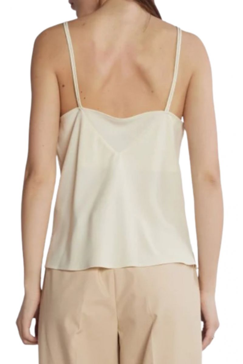 CALVIN KLEIN RECYCLED CDC CAMI TO - VINTAGE IVORY ACS