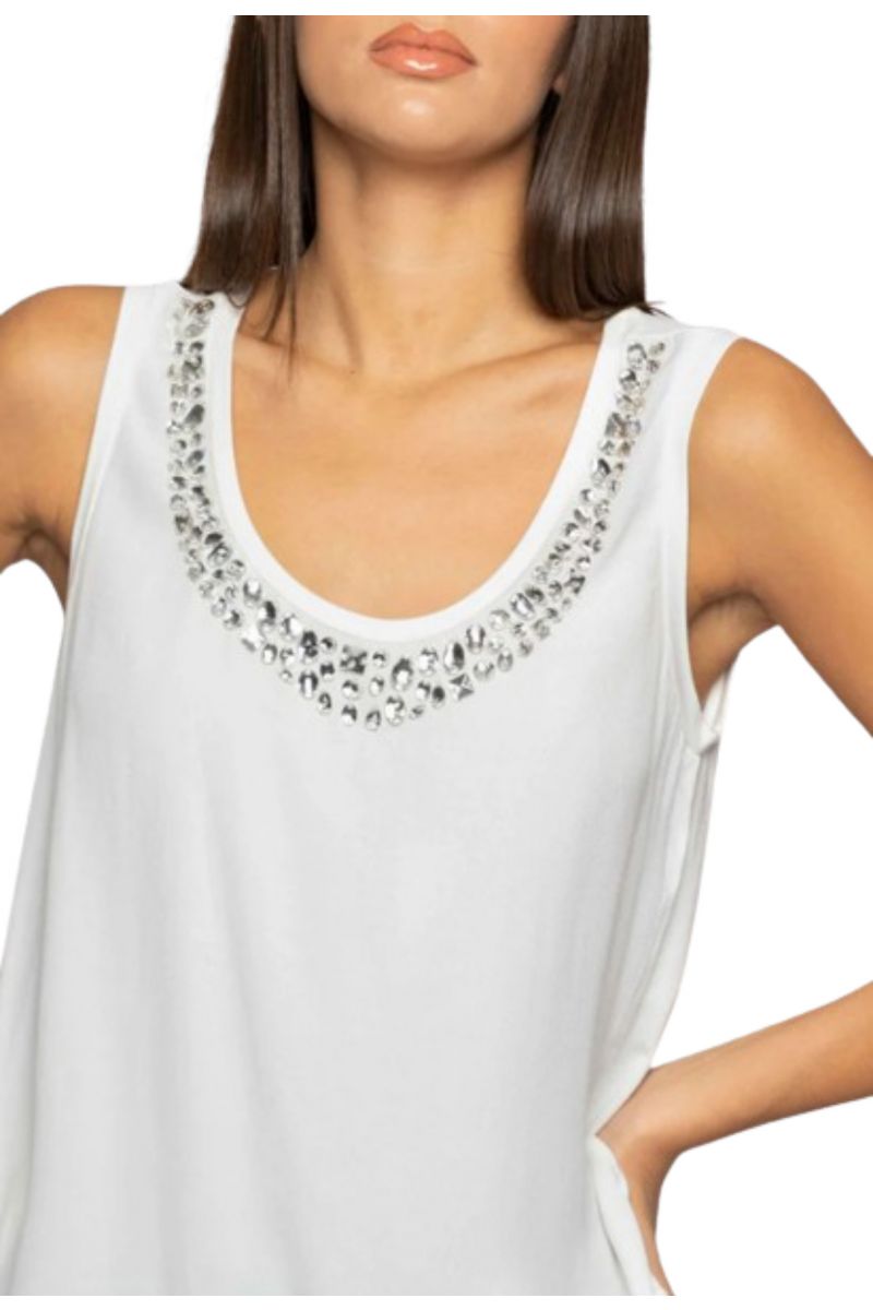 KOCCA - UFEAN TANK TOP BIANCO