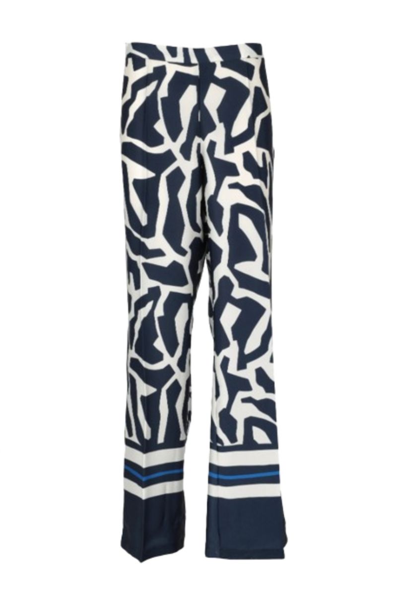 DIANA GALLESI - PANTS BLUE/WHITE