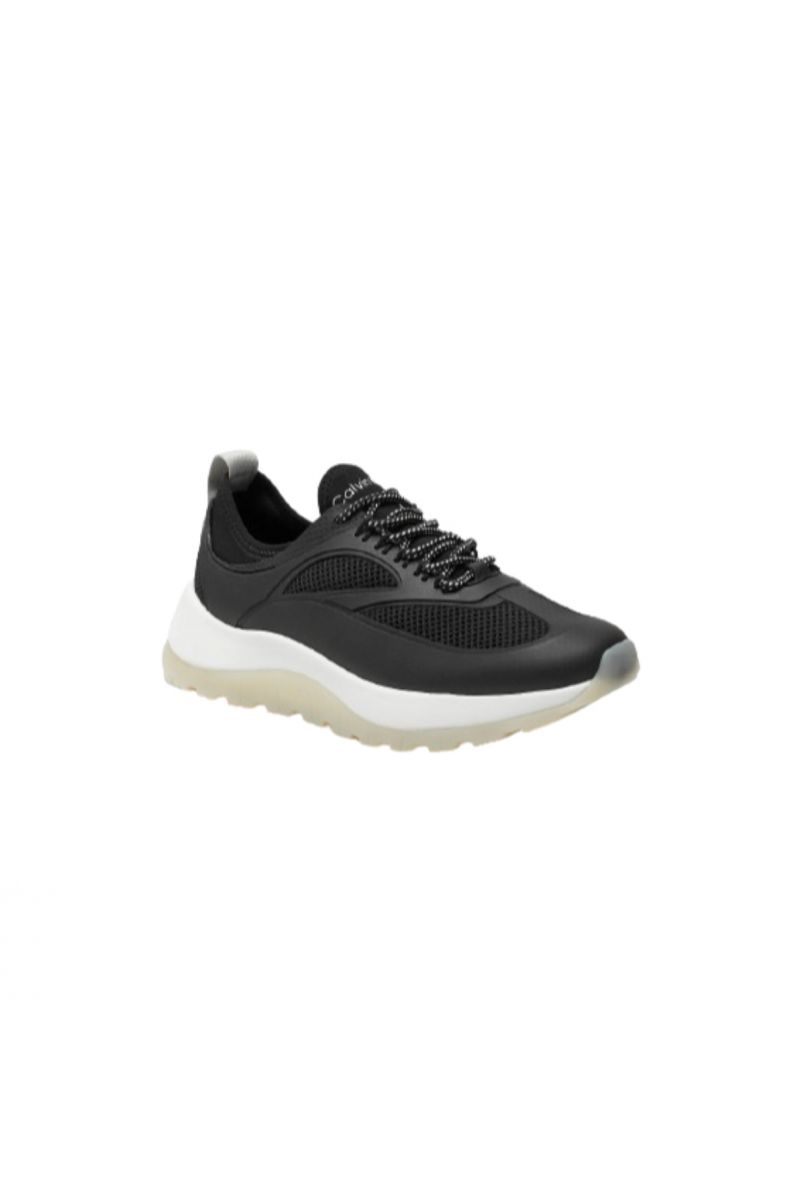 CALVIN KLEIN RUNNER LACE UP PEARL MIX M BLACK/PEARL GREY