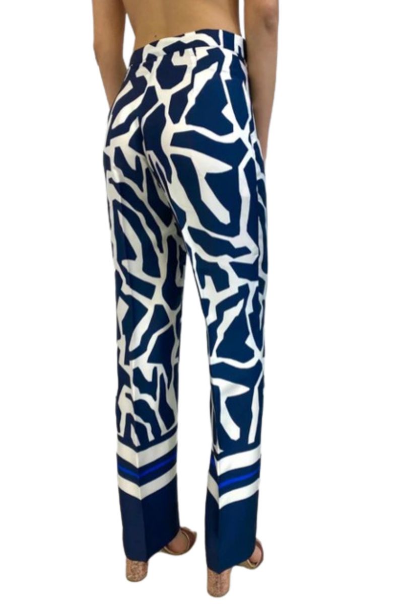 DIANA GALLESI - PANTS BLUE/WHITE