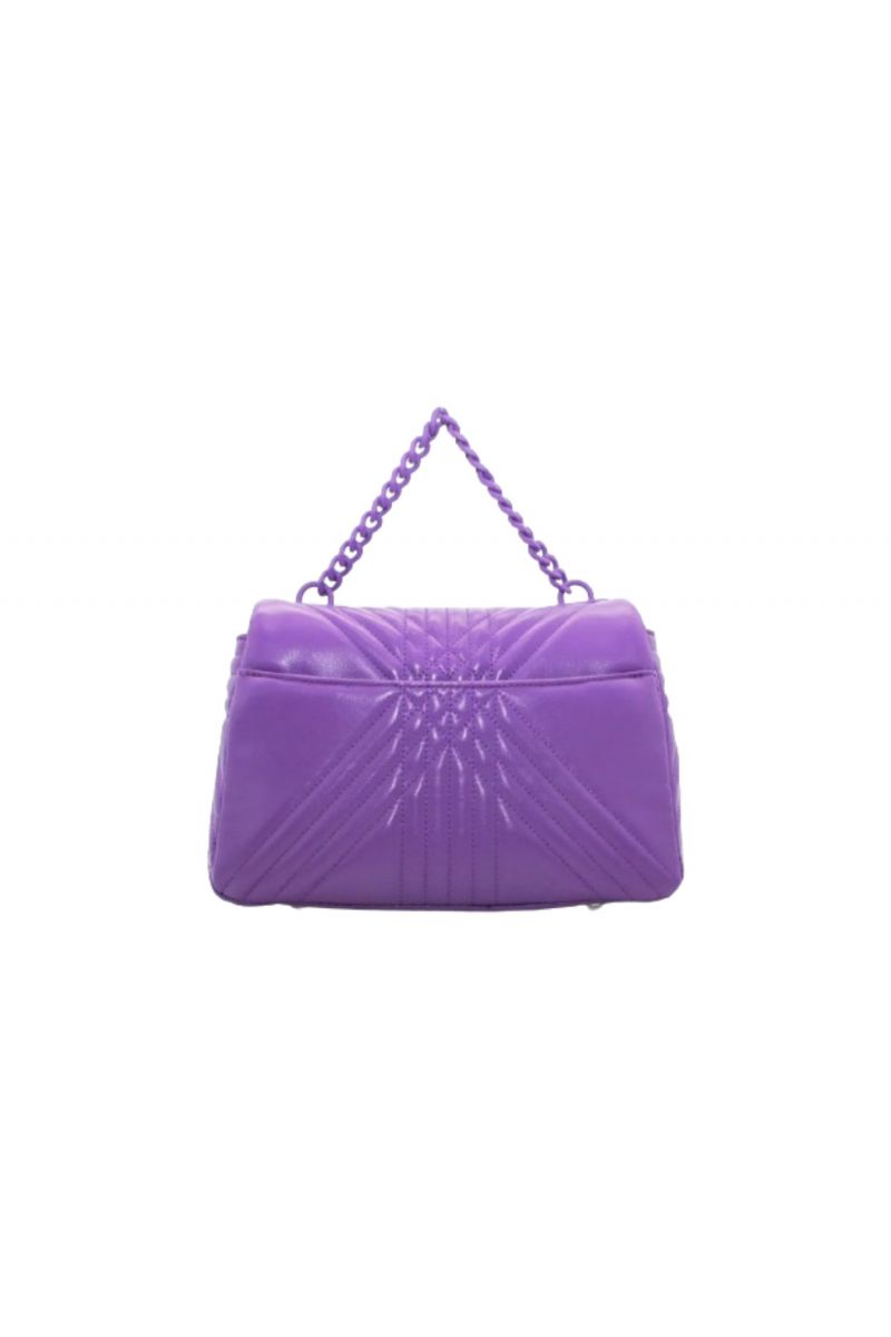 LA CARRIE - GRATE STEPHY MED.HAND BAG LEATHER VIOLET