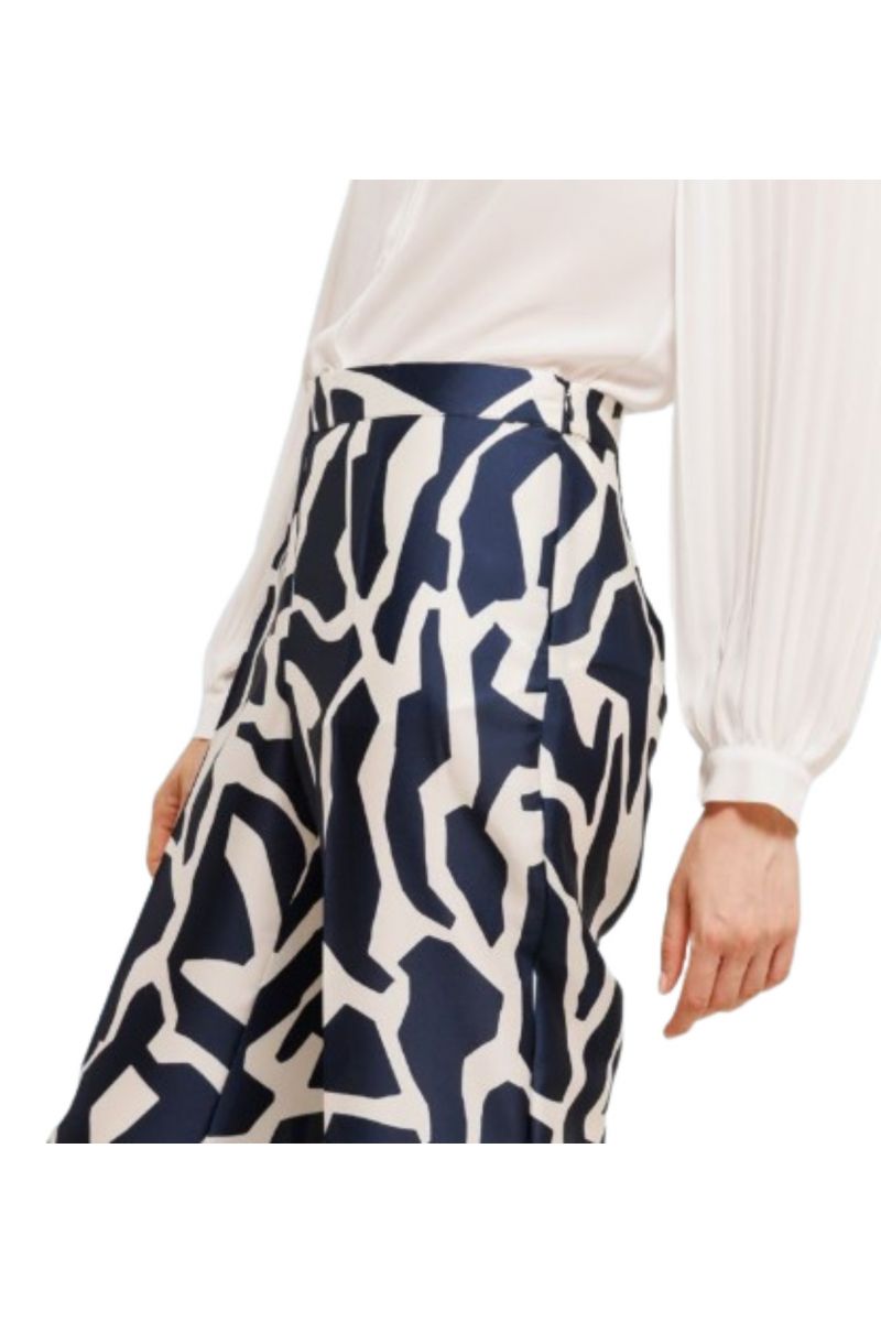 DIANA GALLESI - PANTS BLUE/WHITE