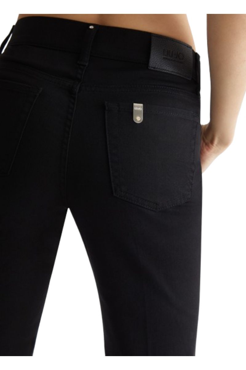 LIU JO UA4C07 PANT.AUTHENTIC BEAT H.W. BLACK