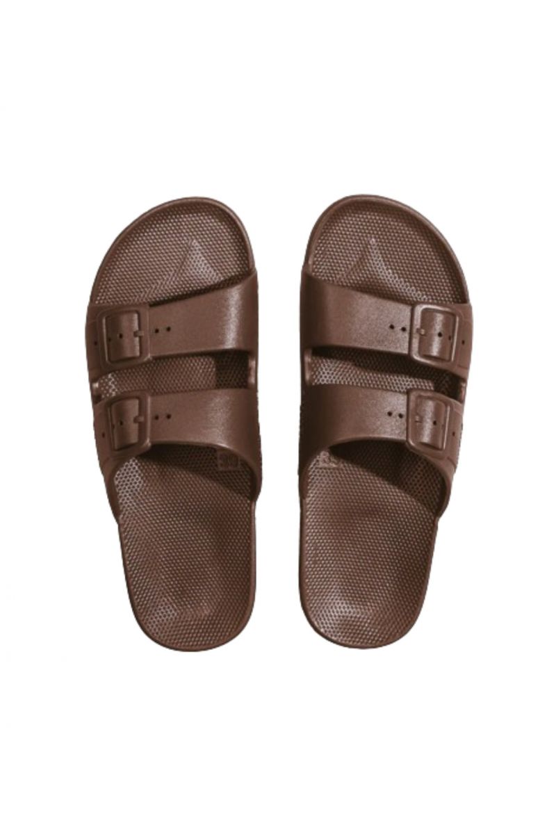 FREEDOM MOSES - CHOCO BASIC SLIPPERS