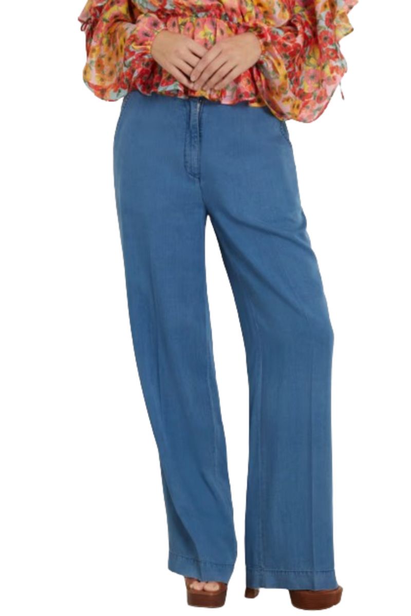 GUESS -  ELIANE PANT DENIM BLUE