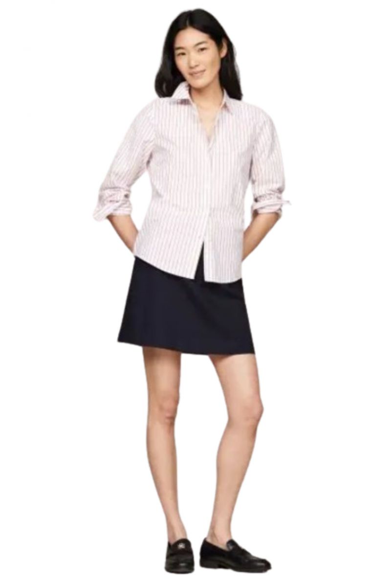 TOMMY HILFIGER CORE STRAIGHT SHORT SKIRT DW5