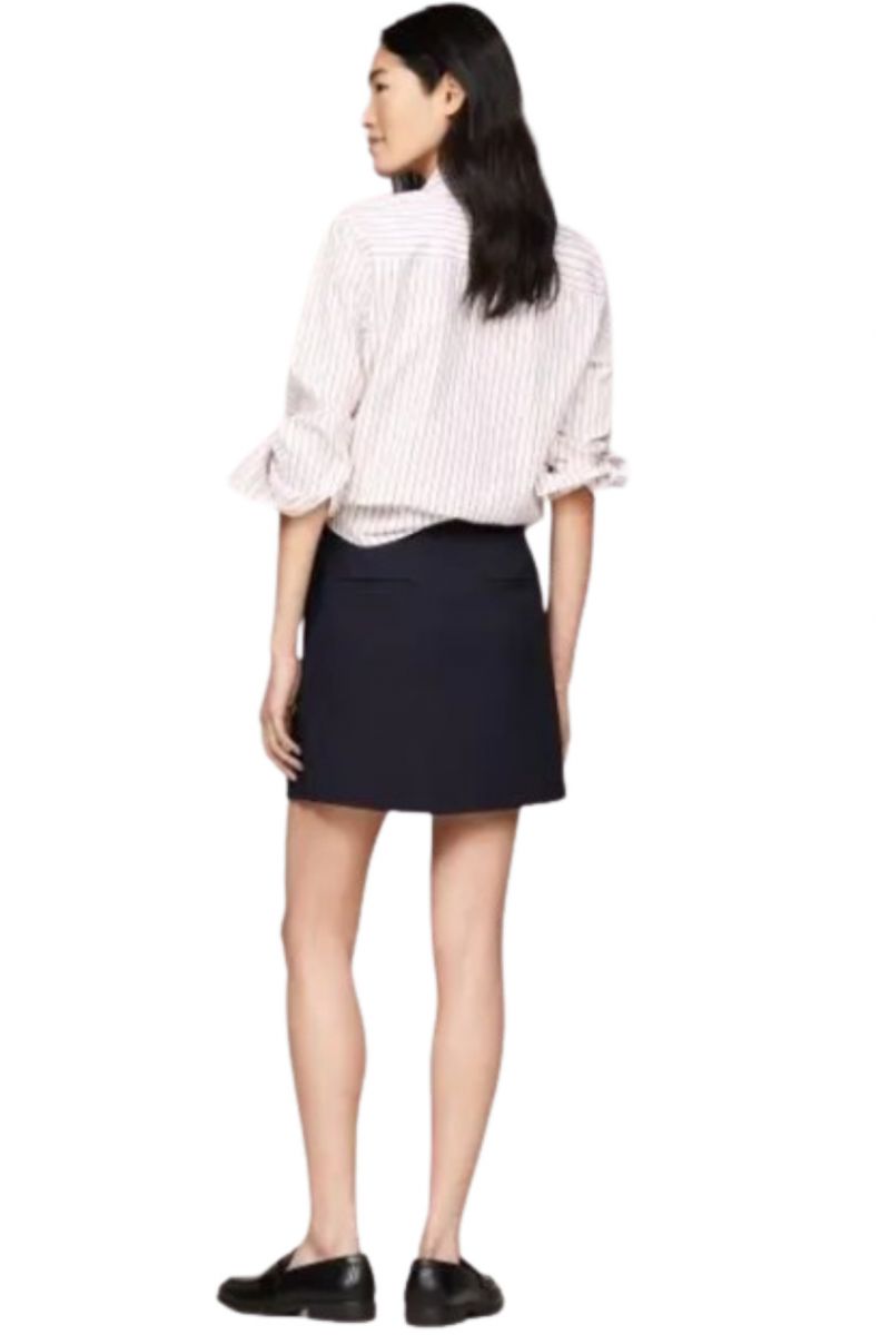 TOMMY HILFIGER CORE STRAIGHT SHORT SKIRT DW5