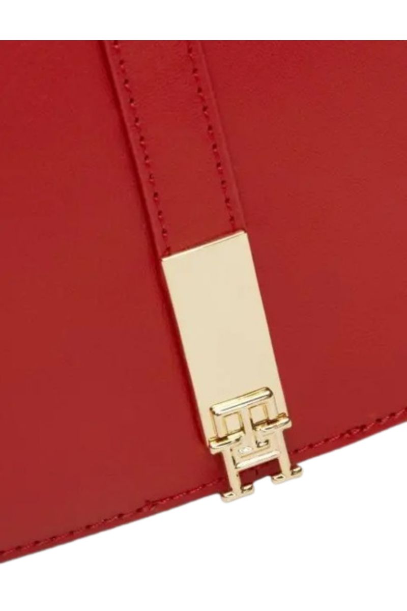 TOMMY HILFIGER HERITAGE SADDLE BAG RED XNN