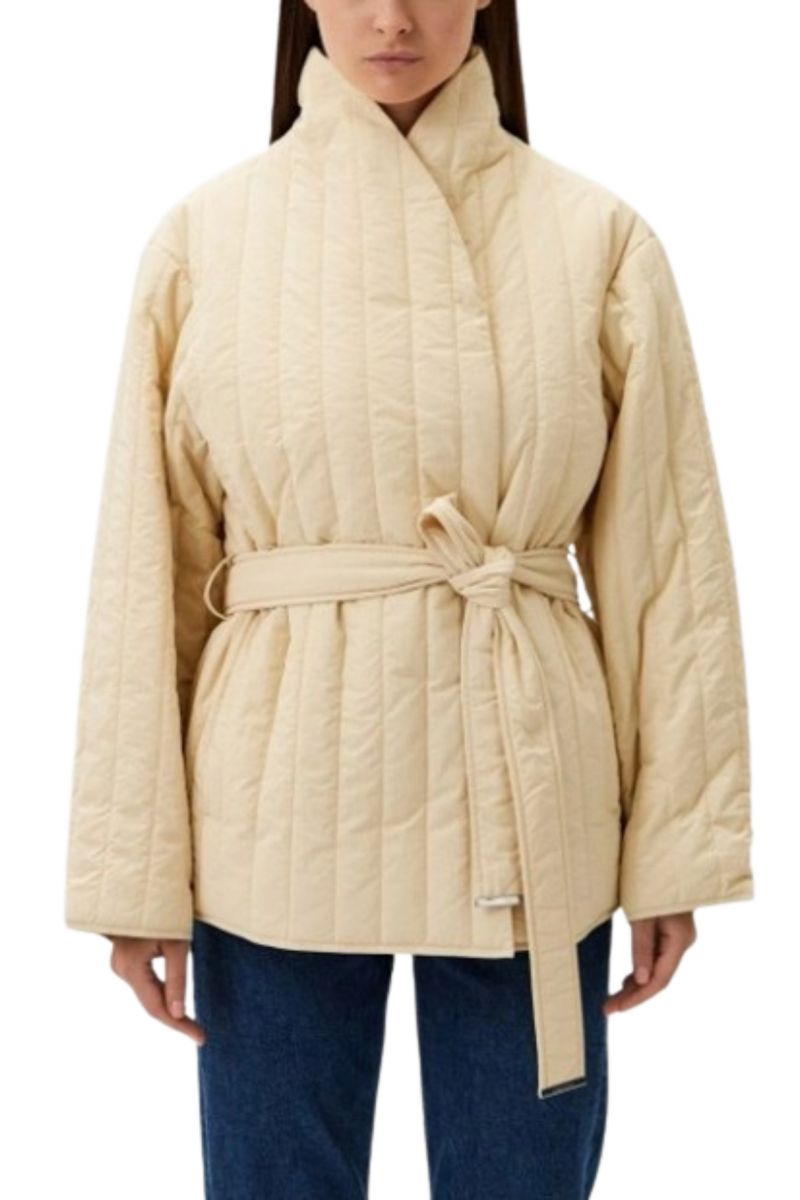 CALVIN KLEIN LW PADDED VERTICAL QUILT JACKET PGD