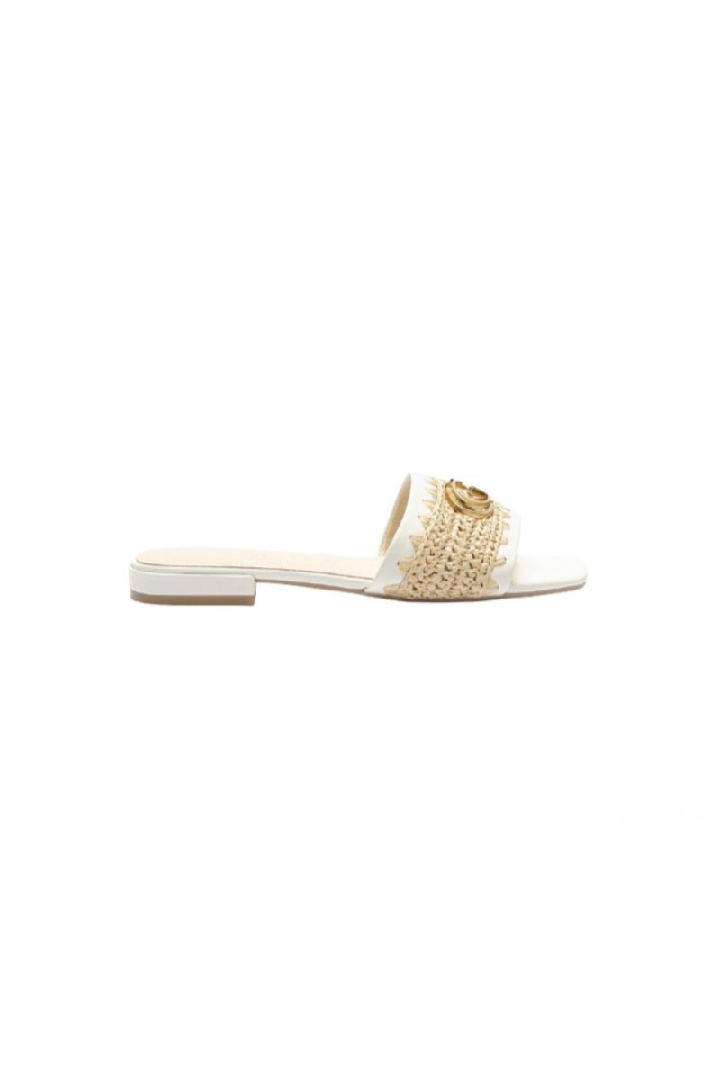 GUESS - TAMARRA SANDAL ECRU/NATURAL