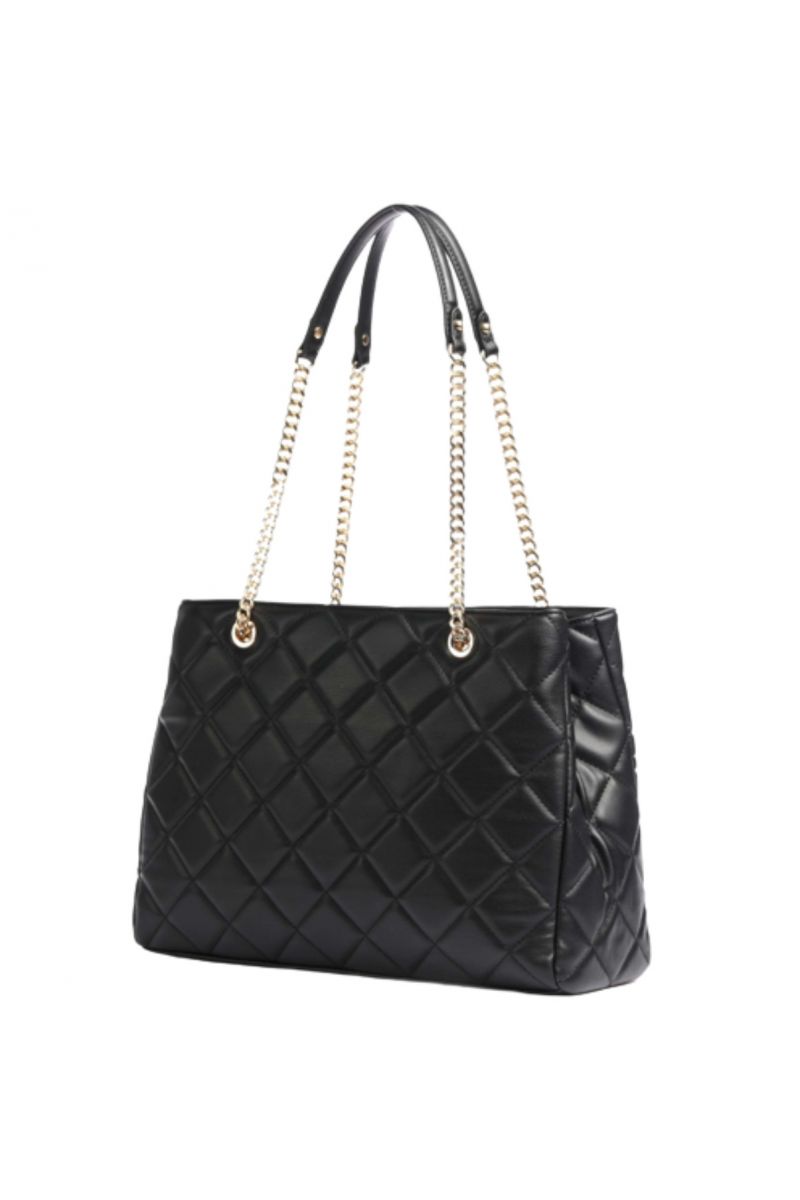 MARIO VALENTINO WOMEN'S ADA BORSA SYNTHETIC LEATHER BLACK