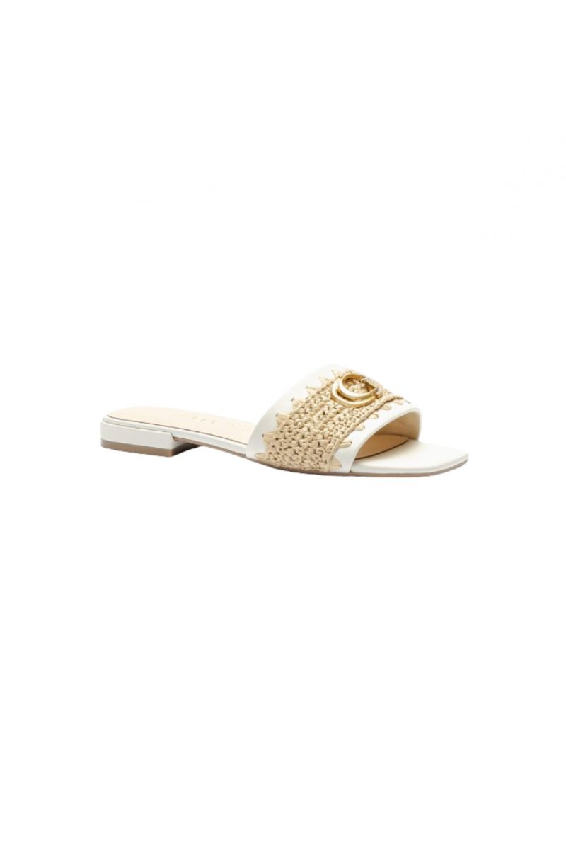 GUESS - TAMARRA SANDAL ECRU/NATURAL