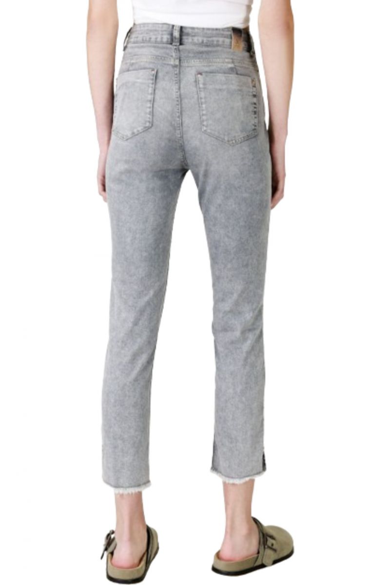 SARAH LAWRENCE - JEANS 5 POCKETS HW SKINNY GREY