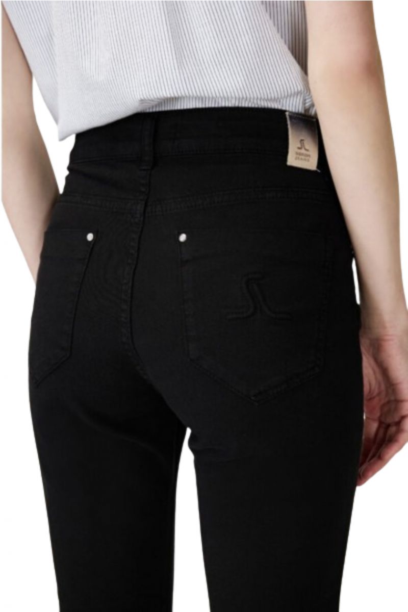 SARAH LAWRENCE - 5 POCKETS RW SKINNY PANT BLACK